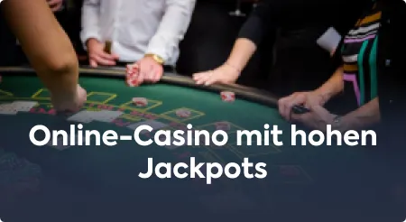 Online-Casino mit hohen Jackpots